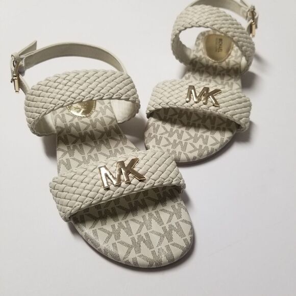 Girls MK Woven Sandals - Picture 2 of 6